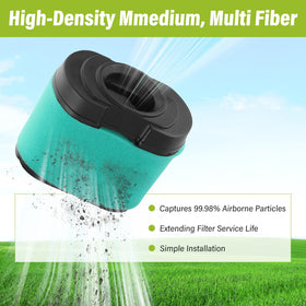 AFEISOL multi-fiber media close-up demonstrates high filtration quality.