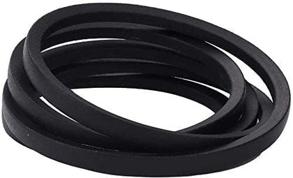 Affordstore mower deck belt 5/8x155 close-up shows durable replacement for smooth cutting