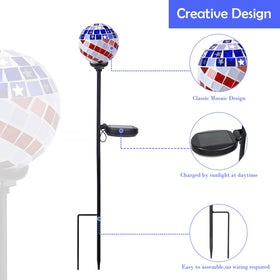 Afirst National Day decoration for porch and garden displays