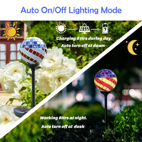 Afirst sun-powered garden decor adding vibrant atmosphere to yards