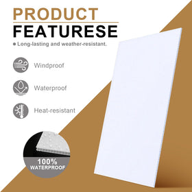 AFWHGM double-sided signage for versatile real estate and event directions