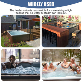 AFZZ ThermoSpas-compatible union fitting ensures smooth spa plumbing performance.