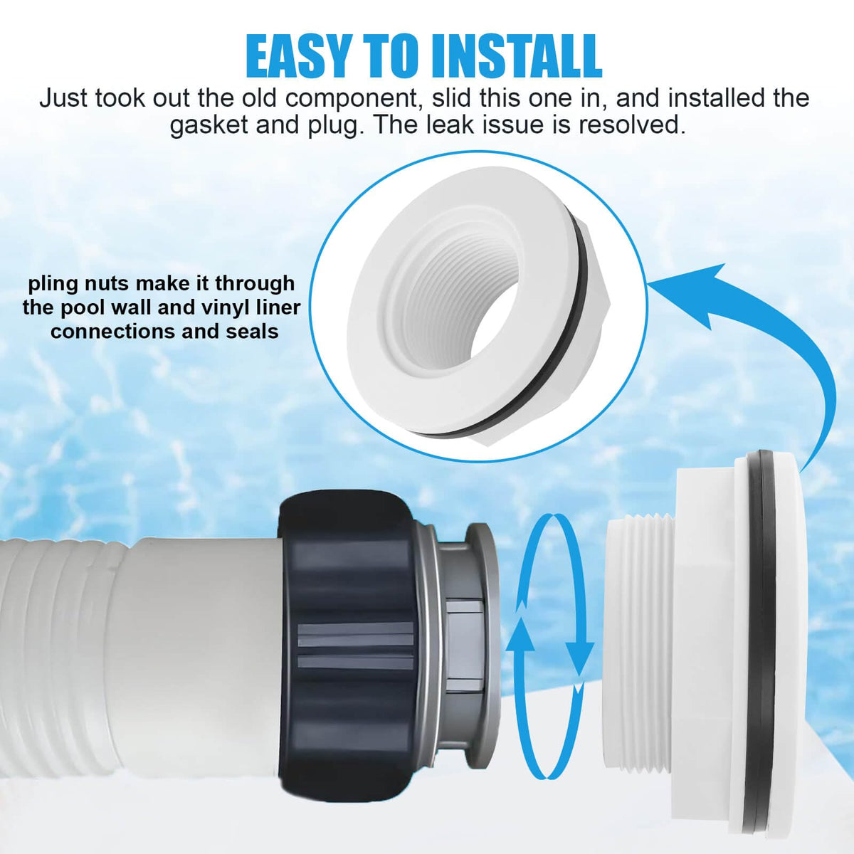 AFZZ SP1023 two-pack packaging highlights value replacement parts for pools