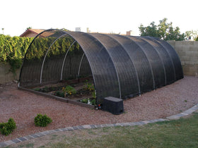 Agfabric barn and kennel shade cloth cools spaces with airflow