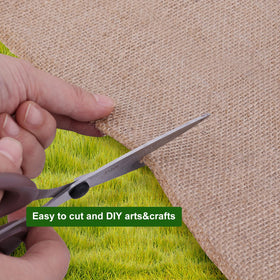 Agfabric burlap roll provides winter plant protection against cold and frost