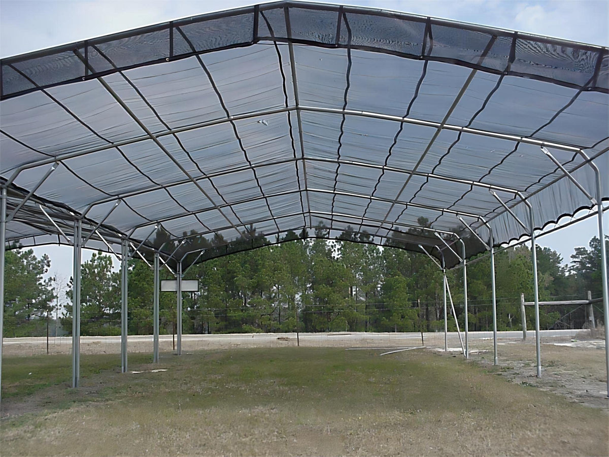 Agfabric chicken coop shade lowers coop temperature with breathable protection