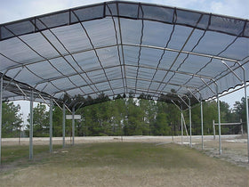 Agfabric chicken coop shade lowers coop temperature with breathable protection