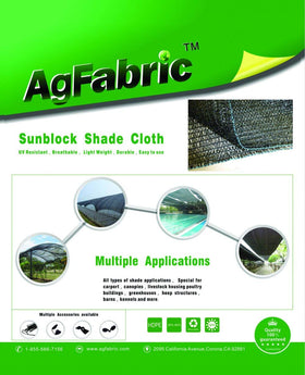 Agfabric durable HDPE sun shade for long-lasting outdoor use