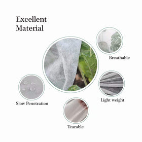 Agfabric 0.55oz nonwoven fabric close-up highlighting breathable texture