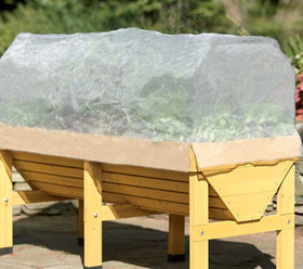 Agfabric reusable after season garden netting stores neatly for next year