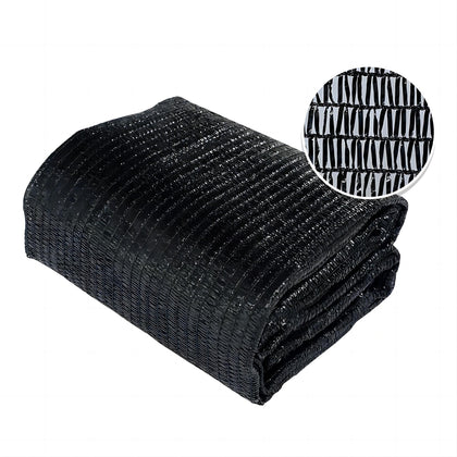 Agfabric sun shade cloth 10x10 black provides 30% shade with airflow