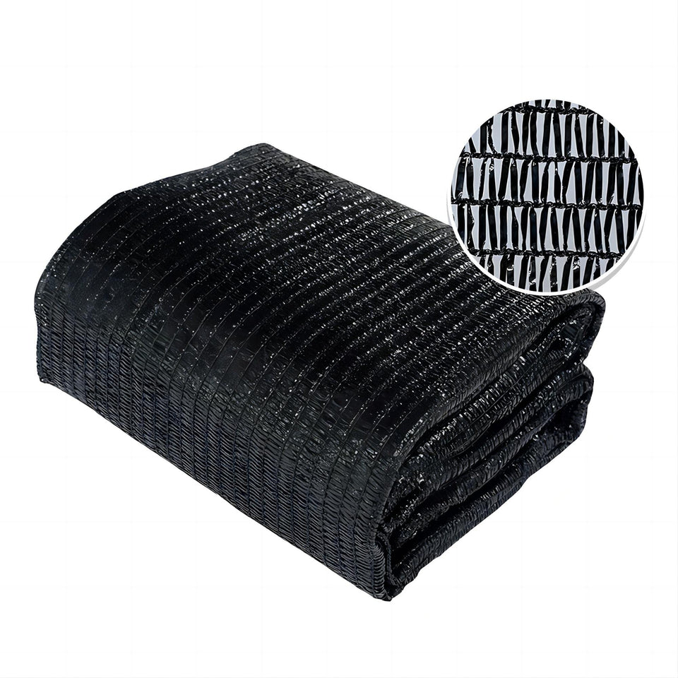 Agfabric sun shade cloth 10x10 black provides 30% shade with airflow