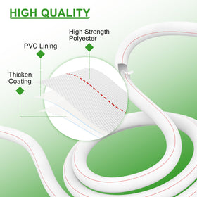 AGHITG irrigation hose ideal for farmland or garden use in outdoor settings.