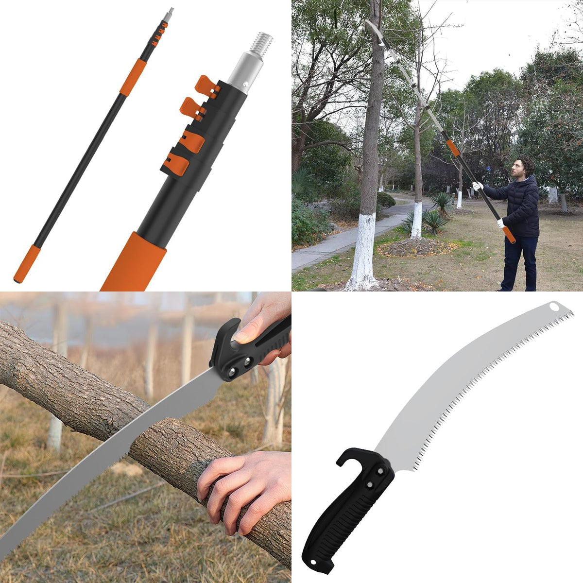 AgiiMan easy sawing action reduces fatigue during long trimming sessions