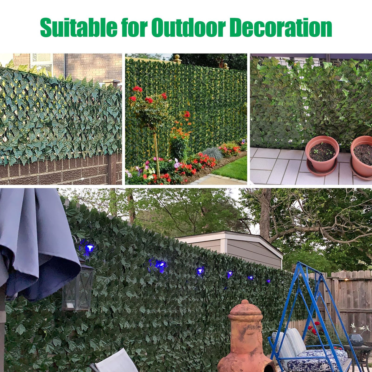AGJIDSO durable PE material resists weather without fading.