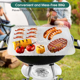 Aglehome grill topper design withstands heat while protecting flavors.
