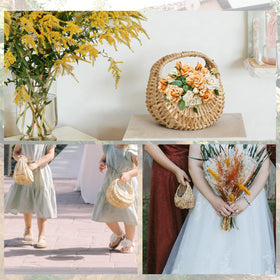 Agolctry picnic and garden décor basket as a rustic accent