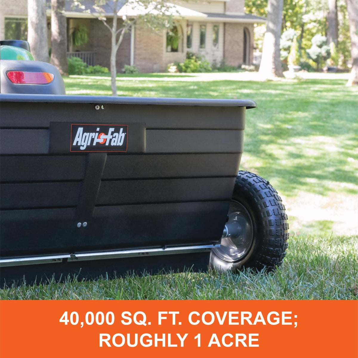 Agri-Fab 45-0288 rustproof-poly-hopper: weather-resistant reliability for seasons.