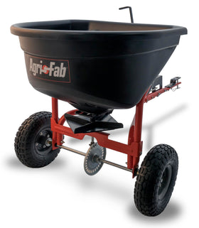 Agri-Fab 45-0527 spreader hopper 110 lb for even lawn applications.