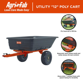 Agri-Fab 45-0552 welded square-tube frame for durability