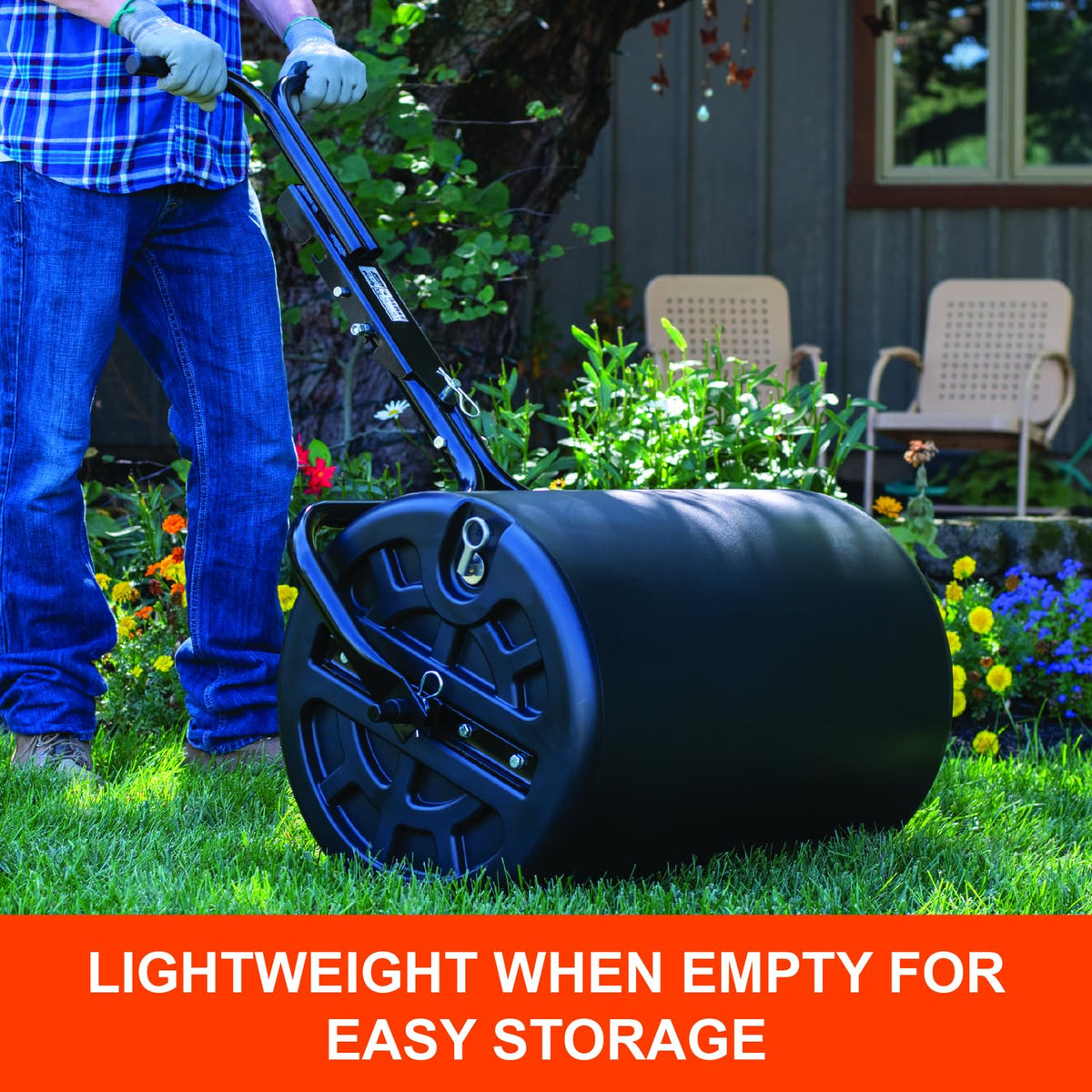 Agri-Fab 45-0610 convertible from push to tow for flexible lawn maintenance