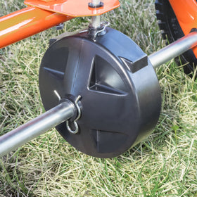 Enclosed gearbox keeps dust and debris out