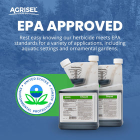 Gloves included with Agrisel Diquat weed killer for easy, protected handling.