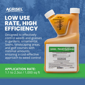 Agrisel Pendi Hydrocap EPA-approved label confirms residential use.