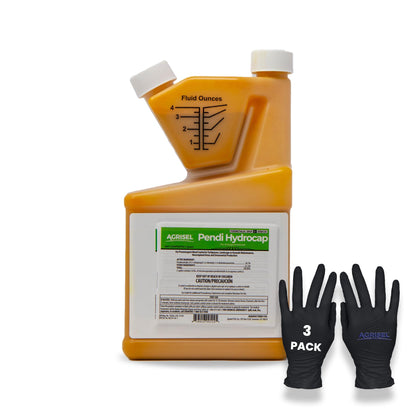 Agrisel Pendi Hydrocap Weed Killer bottle ready for pre-emergent lawn application.