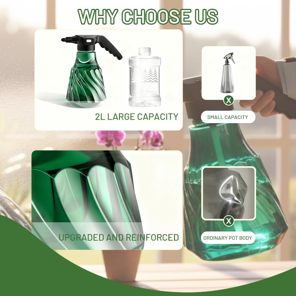 Agrizone sprayer with ergonomic handle enhances comfort during spraying sessions.