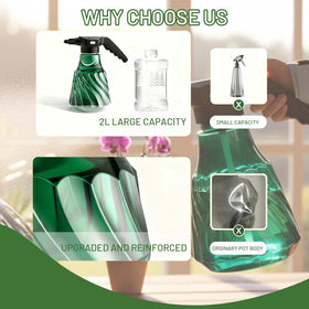 Agrizone sprayer with ergonomic handle enhances comfort during spraying sessions.