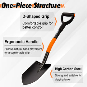 AgroPro shovel one-piece design for durable digging