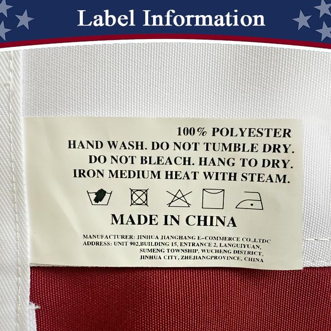 AGUIFLGS 120-day warranty and support for this flag