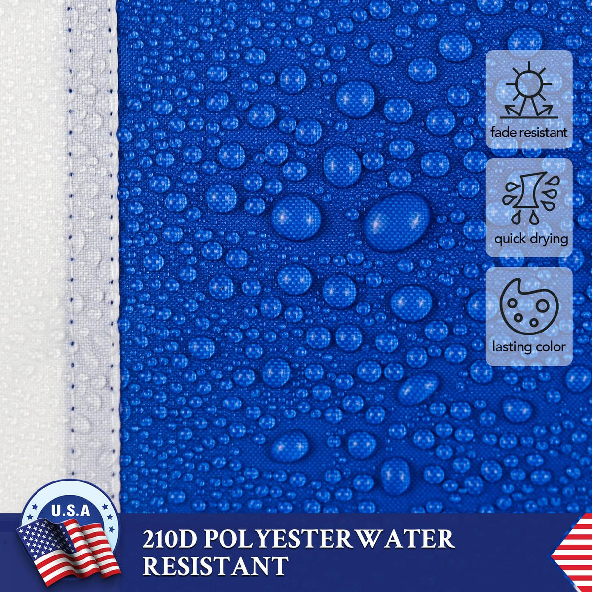 AGUIFLGS Greece flag four-stitched-hem ensures long-lasting outdoor durability.