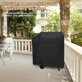 Agustone grill cover foldable storage design for compact storage after season