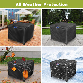 Agustone PU-coated table cover for durable outdoor protection