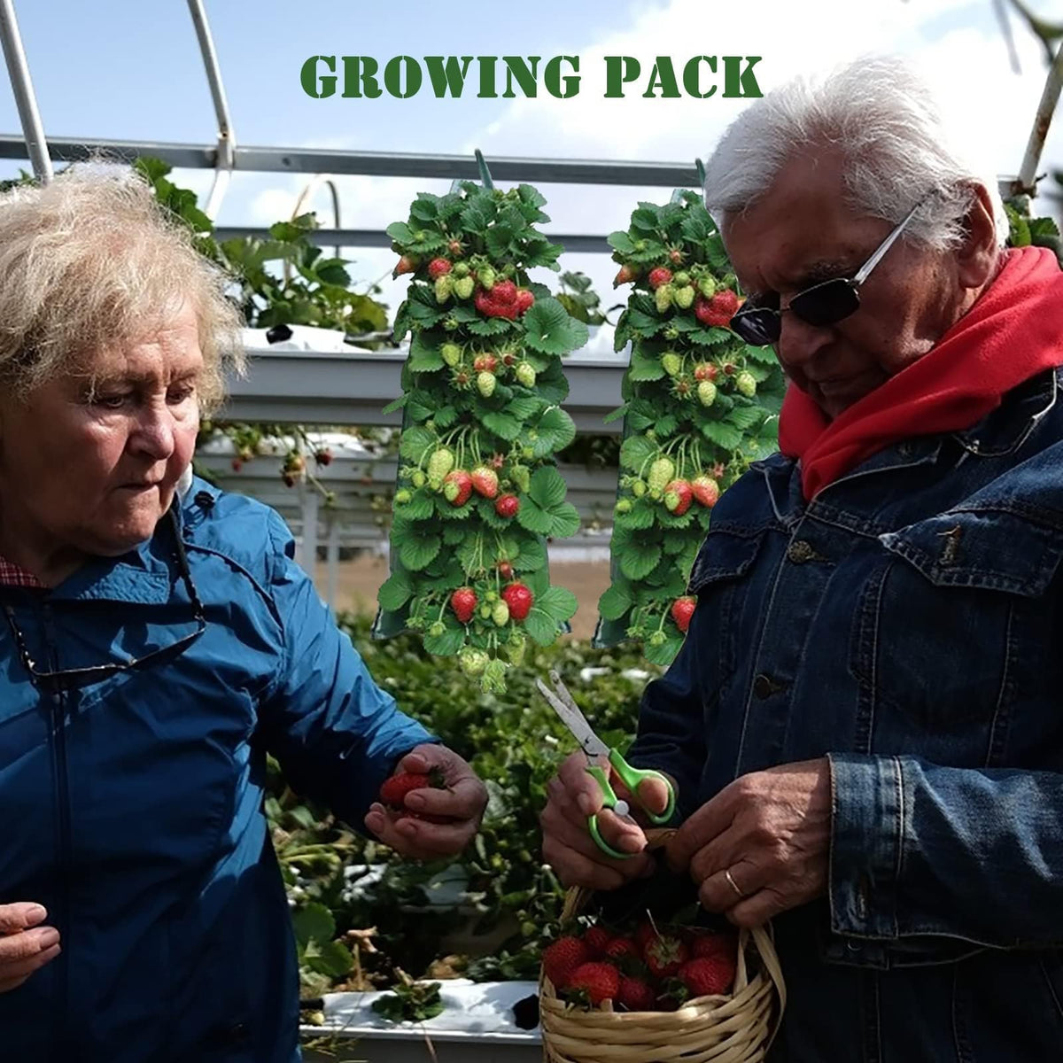 AGYTBG outdoor planter with reinforced handles for easy transport and relocation.