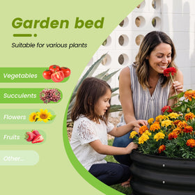 AHEONLAR raised bed offers easy setup for a quick start.