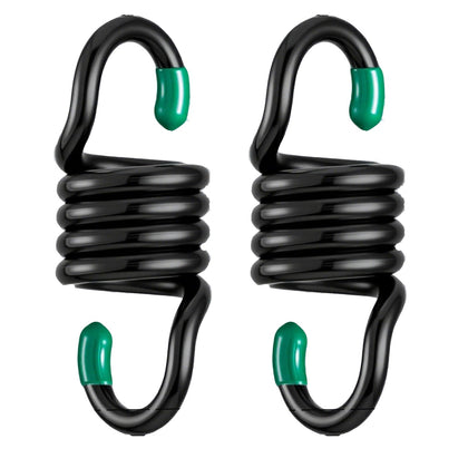 Aheucndg heavy-duty hammock hanging kit with 304 stainless steel construction for rust resistance.