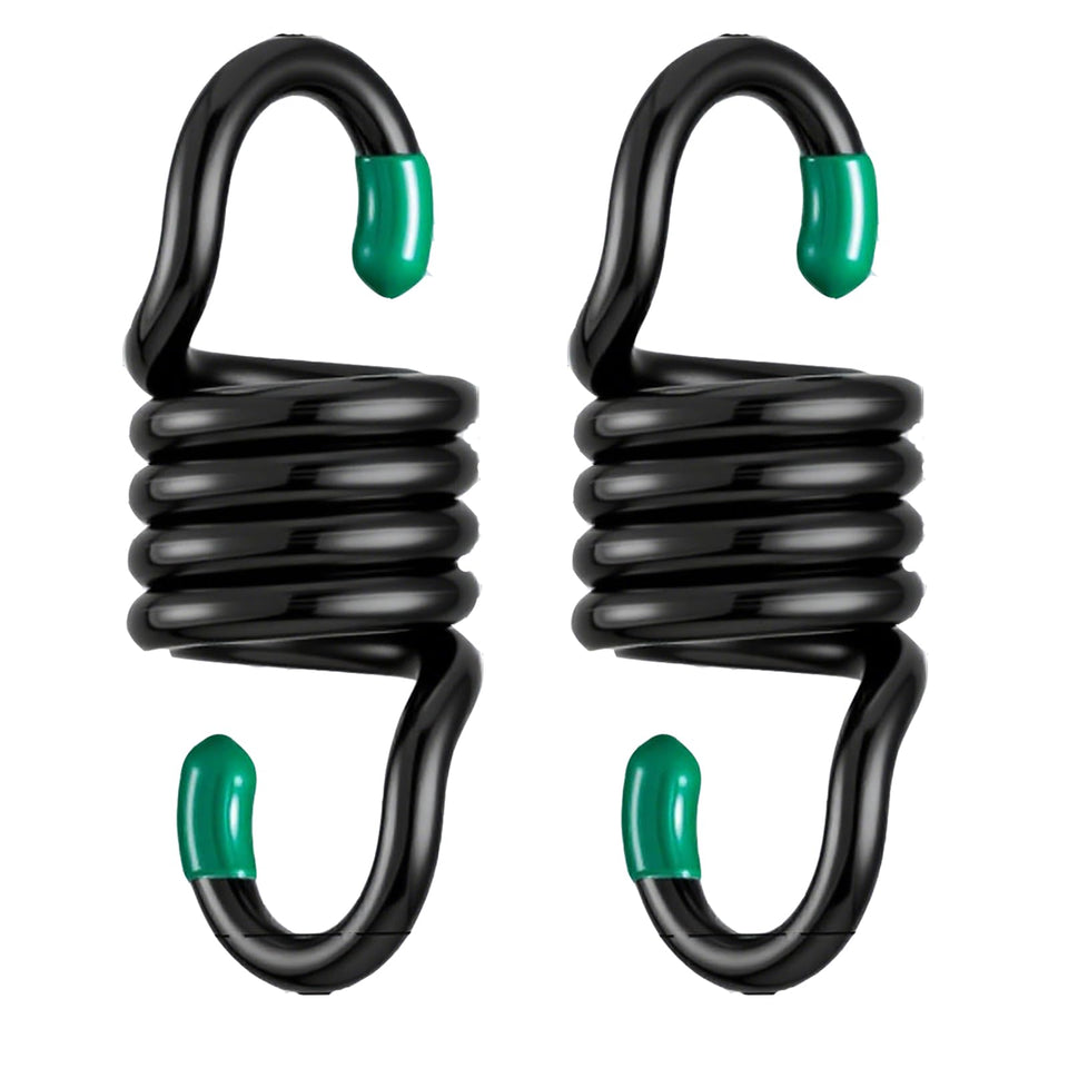 Aheucndg heavy-duty hammock hanging kit with 304 stainless steel construction for rust resistance.