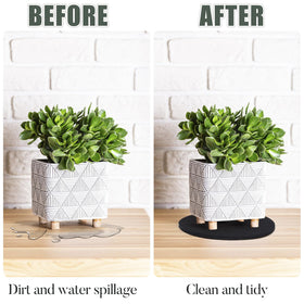 AHFCANG absorbent fabric with waterproof leather bottom catches drips and shields furniture