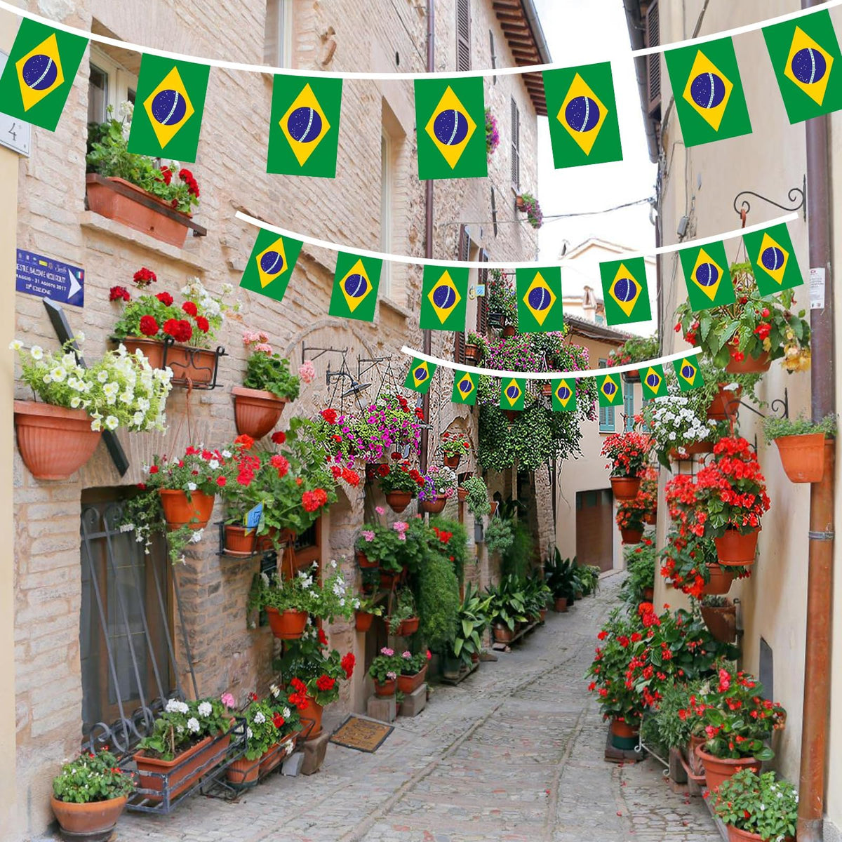 AhfuLife 5.5x8.3 inch flags create lively World Cup vibes