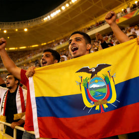 AhfuLife Ecuador flag ideal for walls balconies and garden displays