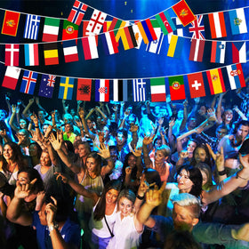AhfuLife bright flags evoke festive mood and cultural unity