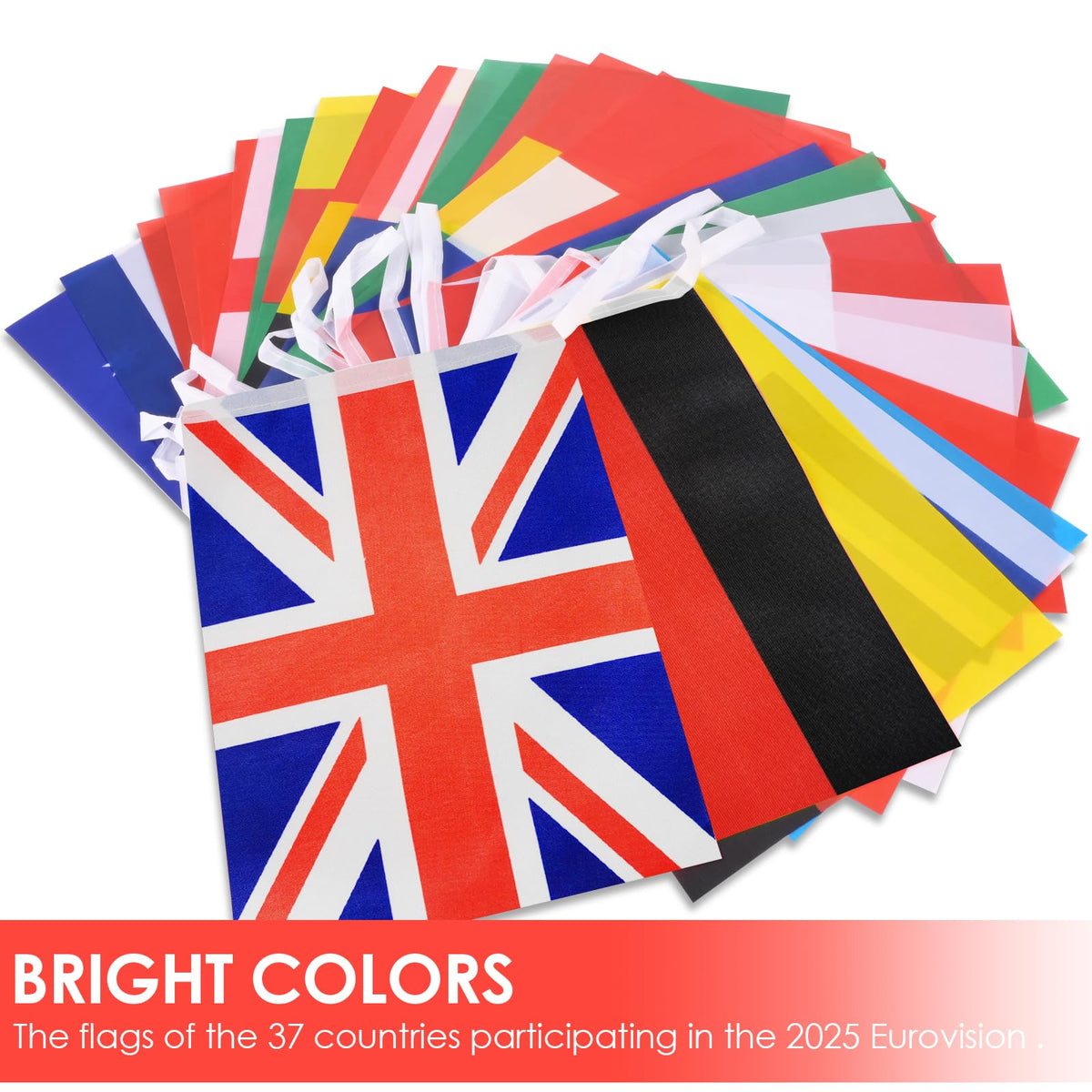 AhfuLife Eurovision flags decorate concerts, bars, gardens