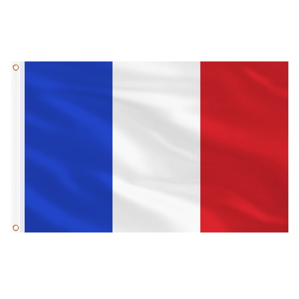 AhfuLife France flag 3x5 ft for outdoor display