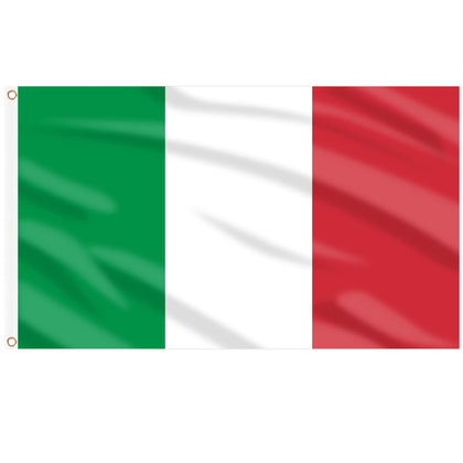AhfuLife Italy Flag 3x5ft front view shows bold colors for outdoor display