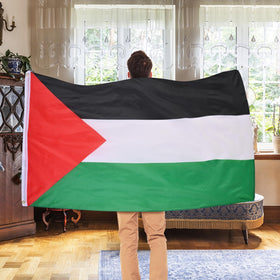 AhfuLife Palestine flag prints with bright colors for long-lasting visibility.