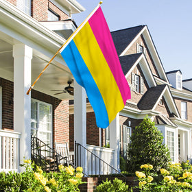 AhfuLife flag bright printing creates eye-catching pride displays.