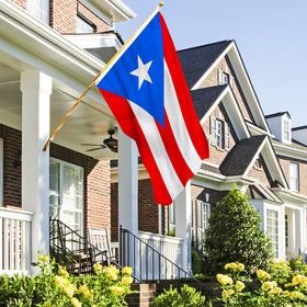 AhfuLife flag easy to hang on walls balconies or flagpoles